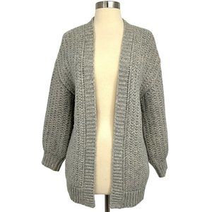 Cuyana Balloon Sleeve Alpaca Cardigan Size OS